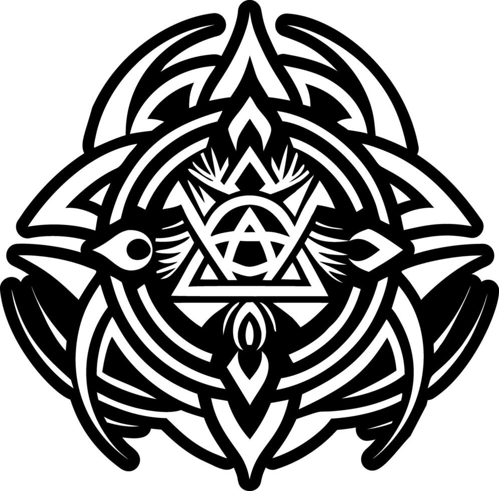 Solid style icon showing jewish symbol vector