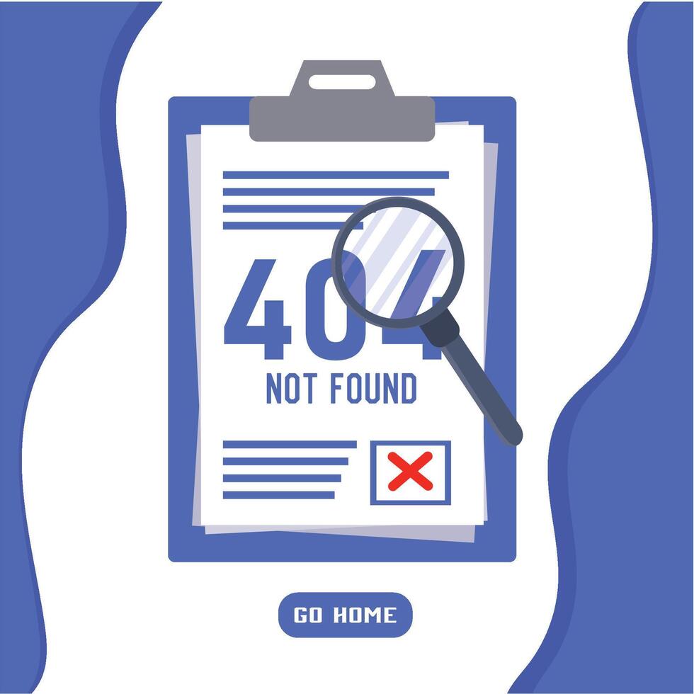 Clipboard 404 failure. vector