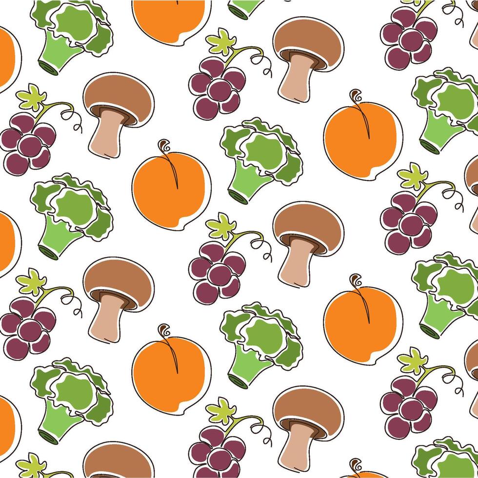 Farm product colorful art. vector