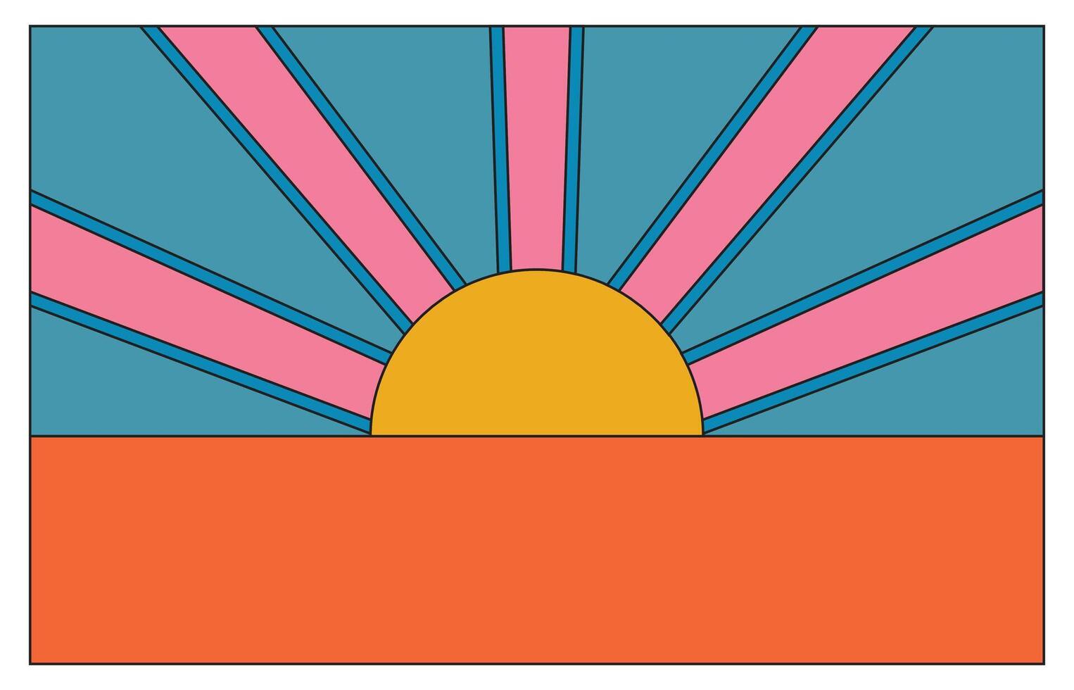 Background sunlight or sunrays unique design vector
