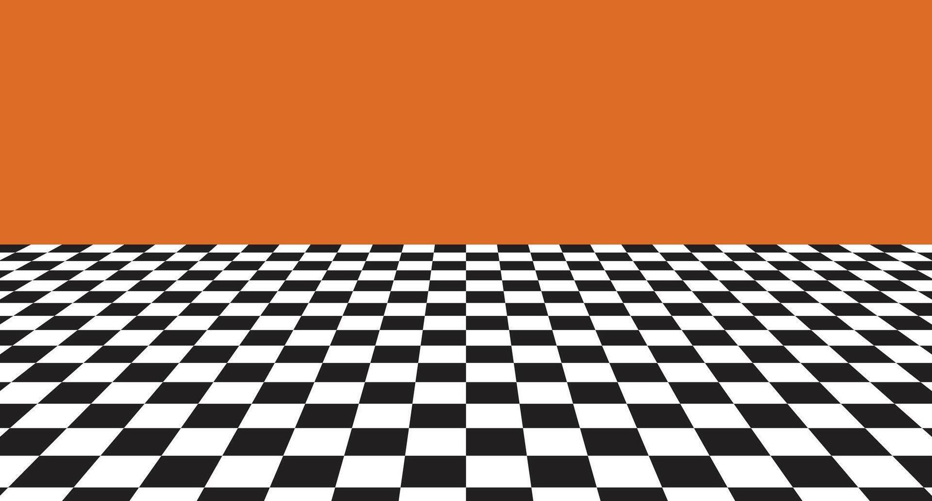 Background surface checkered board vector