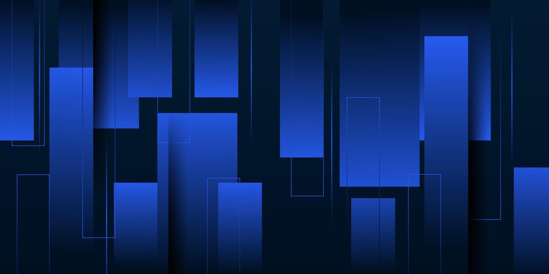 Blue background with square overlapping design. Decorative shadow design with simple style with lines. Best design for your advertisement, poster, banner. Eps10 vector