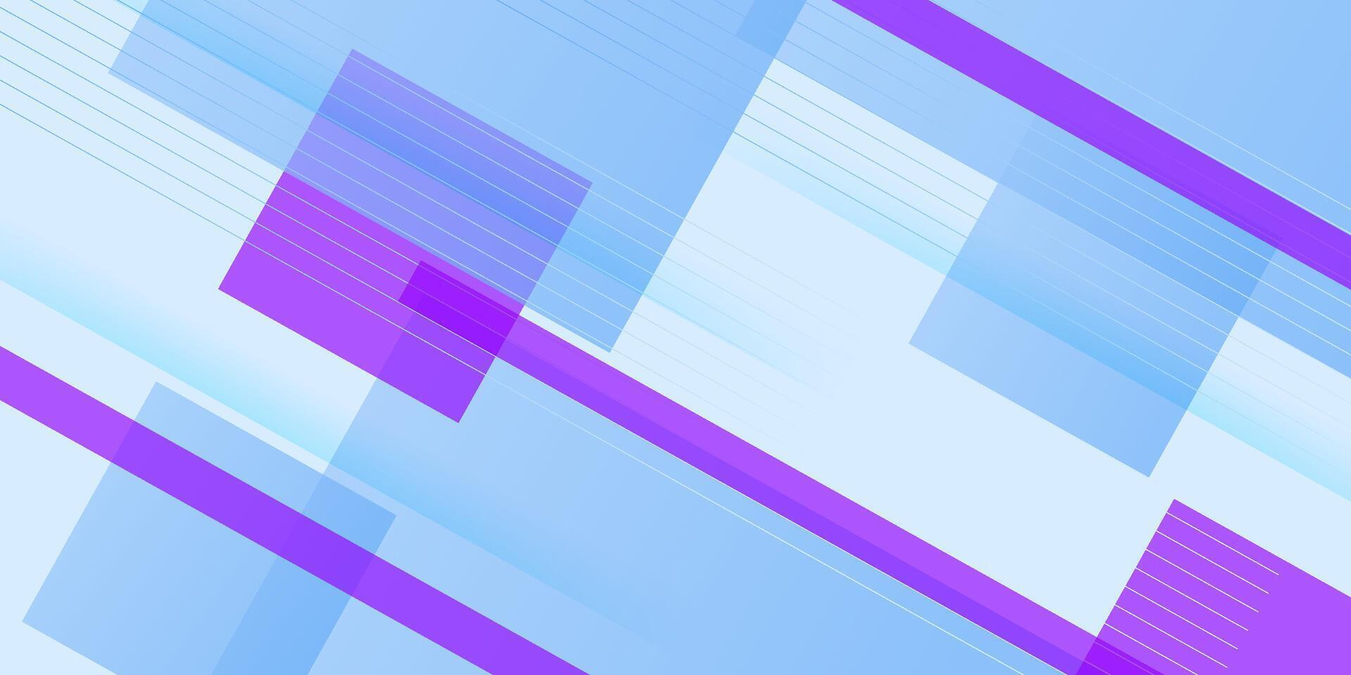 Abstract geometric blue and purple square themed overlapping background for graphic design. Eps10 vector