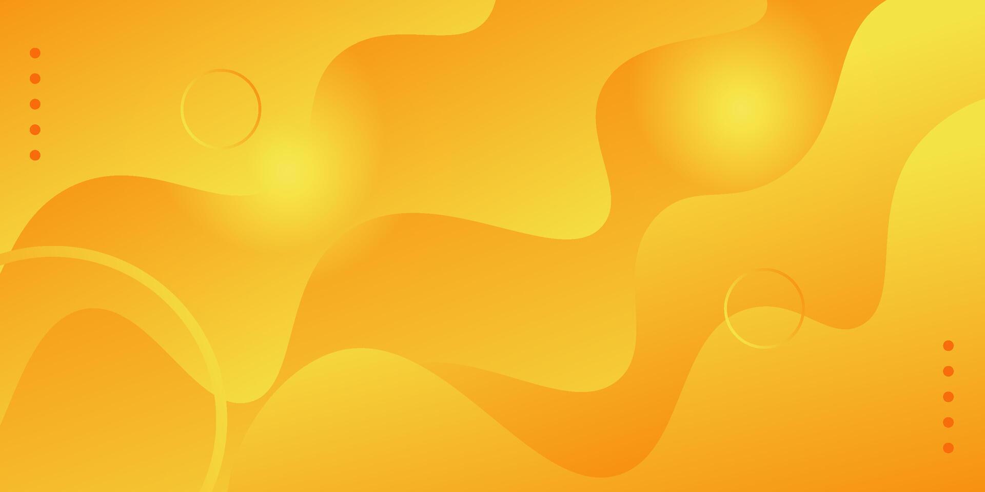 Abstract colorful wave orange 3D background. Liquid light and wave shape pattern design. vector
