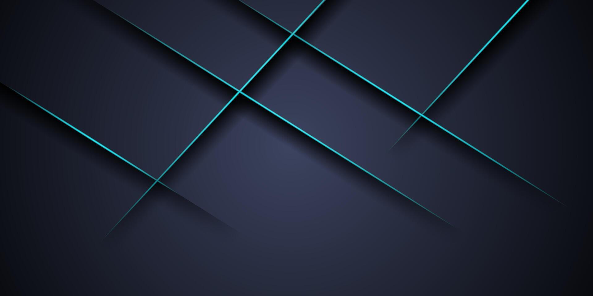 Abstract dark triangle paper cut background. Simple overlapping triangle pattern with shadow and light. Eps10 vector