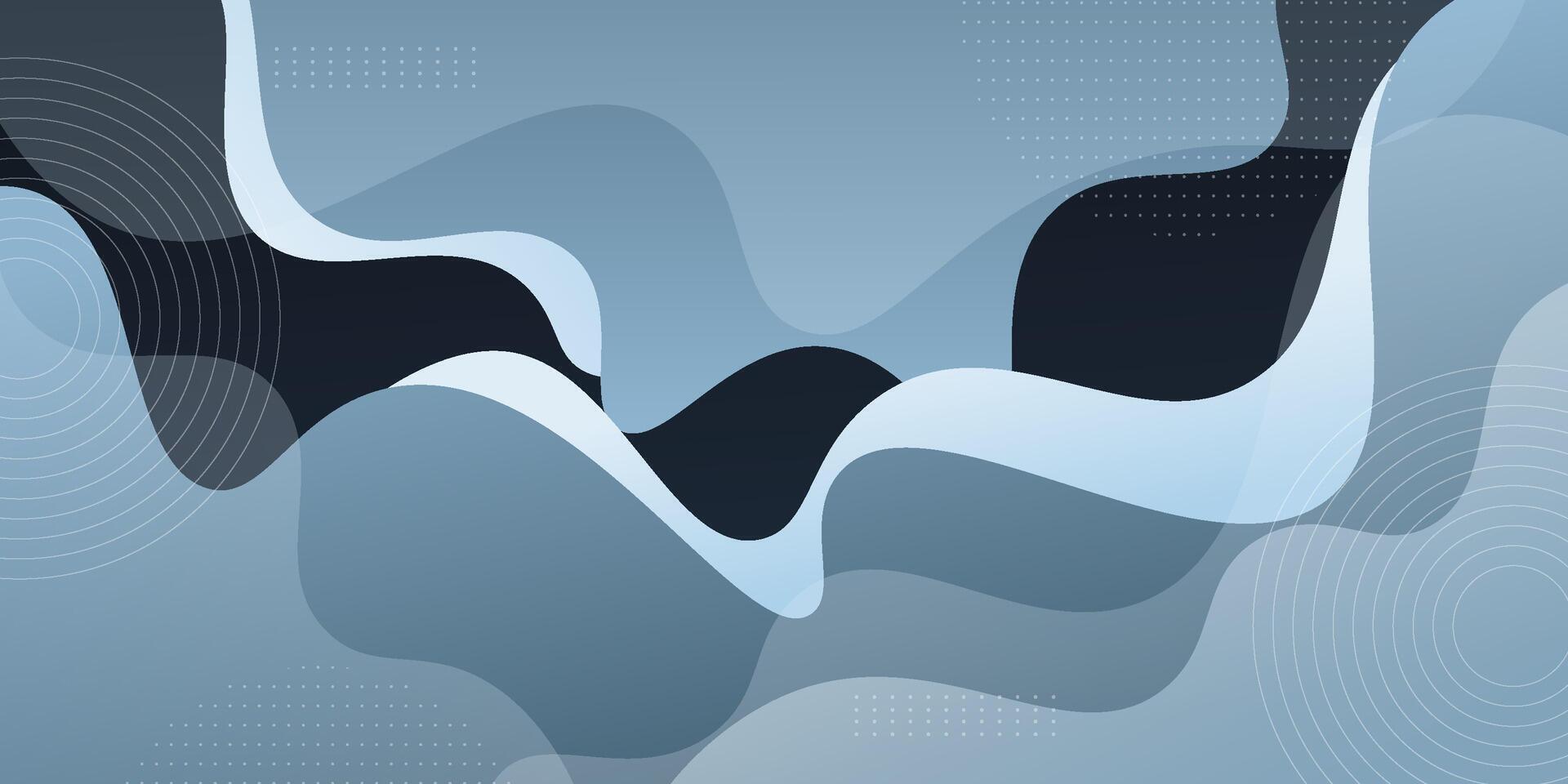 Abstract colored gray wave background design. Simple fluid wave pattern background. eps10 vector