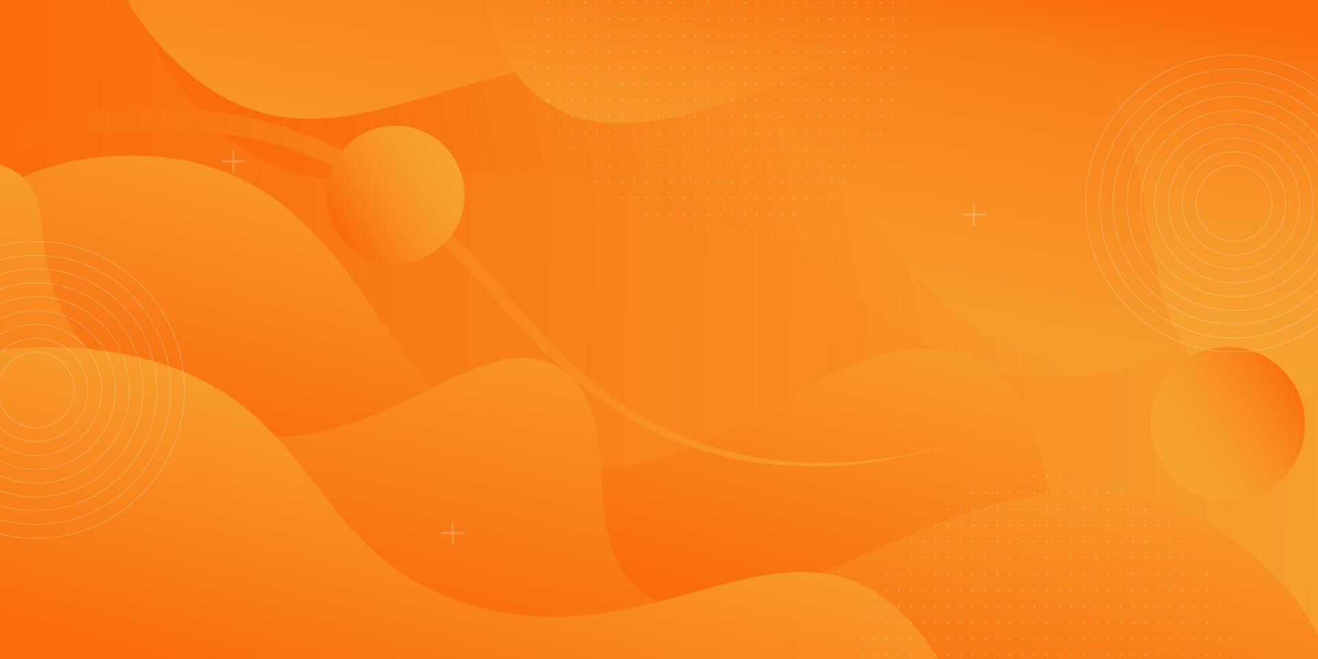 Modern abstract colorful orange gradient wave liquid geometric background with liquid style gradient color. Suitable for banner, flyer, etc. vector