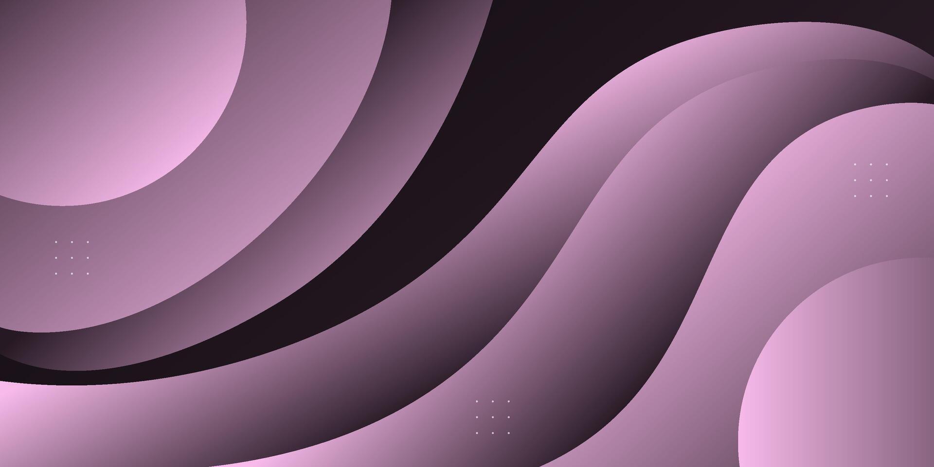 Abstract colorful curved background with solid purple color on the background. Eps10 vector