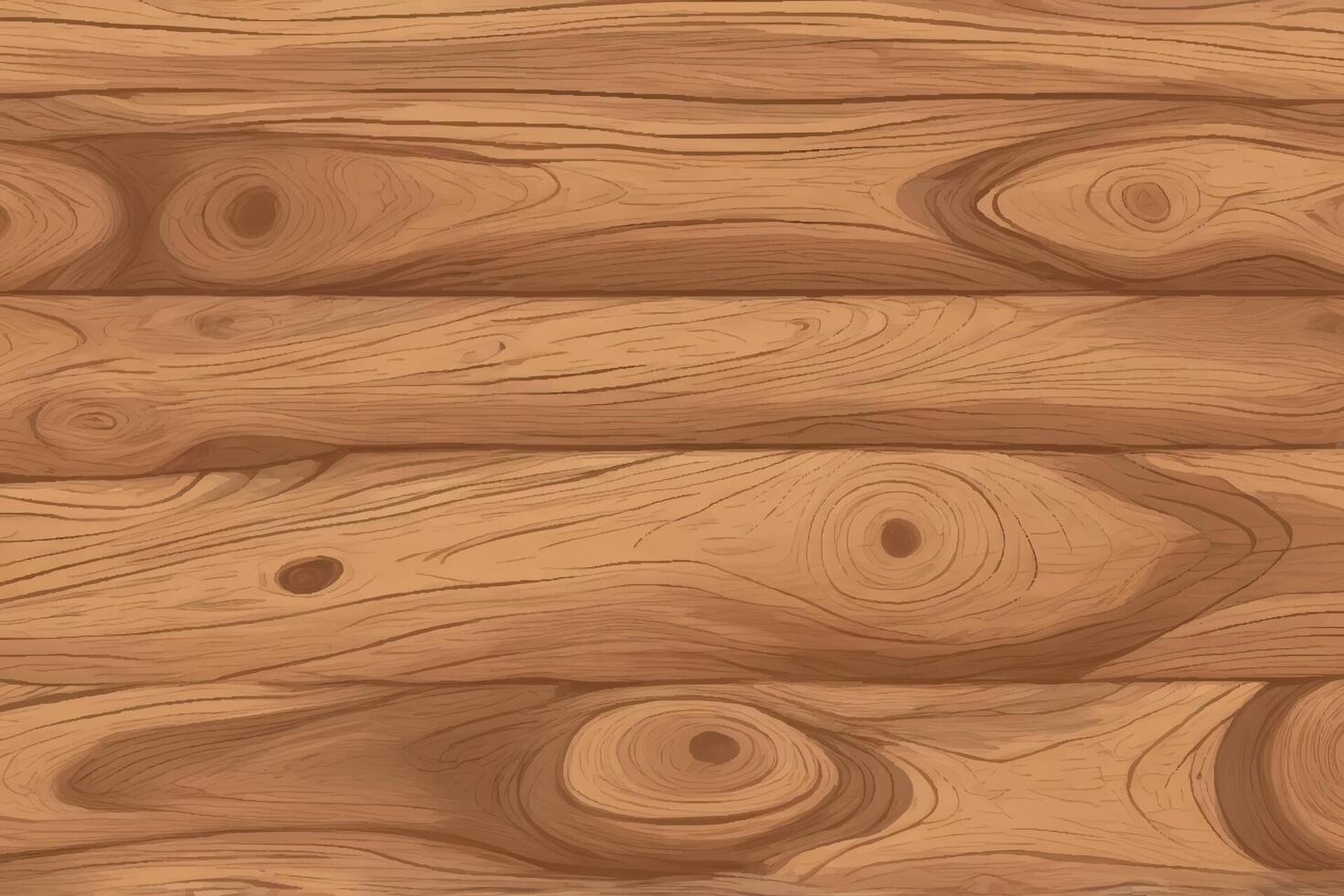 Wood texture. Lining boards wall. Wooden background pattern. Brown tree plank showing growth rings. vector