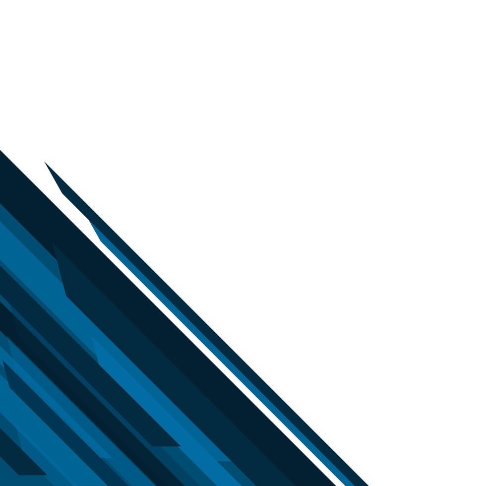 Abstract dark blue lines corner images. Frame border clipart. vector