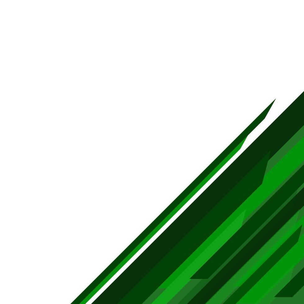 Abstract green corner images. Frame border clipart. vector