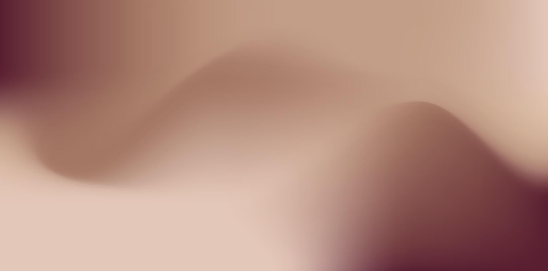 abstract gradient background with warm tones of chocolate and trendy mocha mousse colors flowing smoothly into each other. eye catching posters, banners, digital art, social media backgrounds. vector