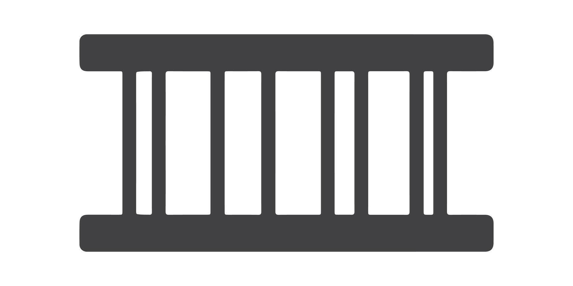 Professional Ladder Icons Silhouette Illustration vector
