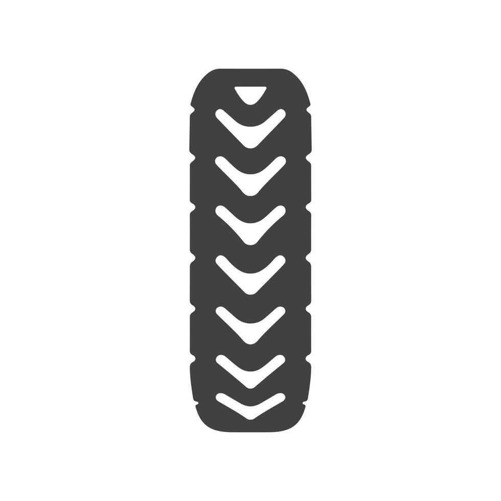 Tire Icons Silhouette Illustration vector