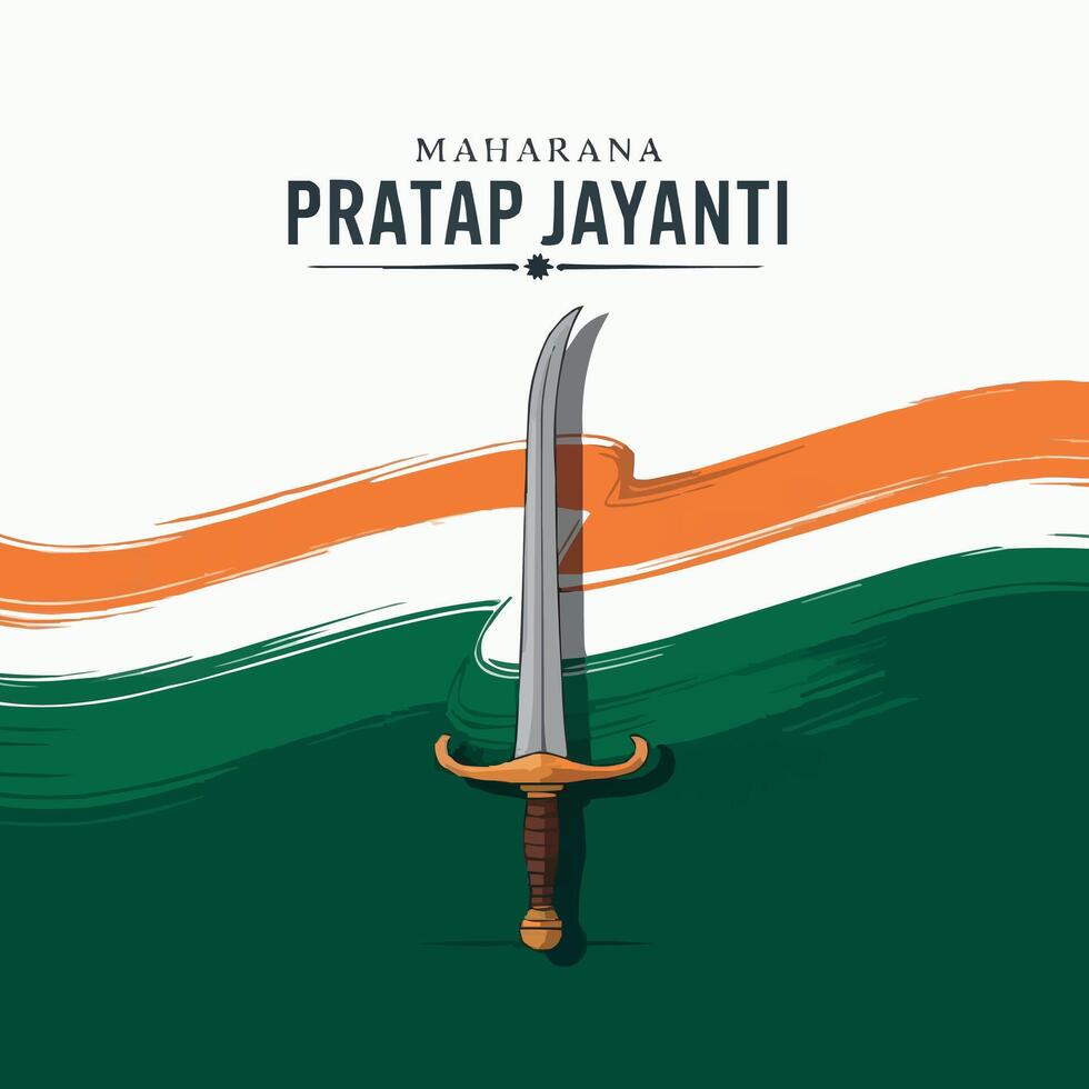 pratap jayanti is a festival celebrated on the birth anniversary of the first prime minister vector