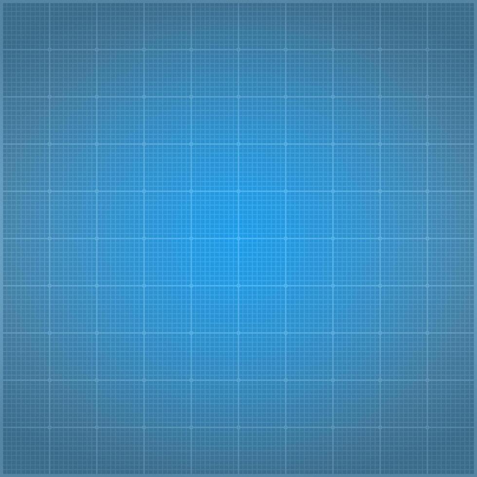 Square blueprint background vector
