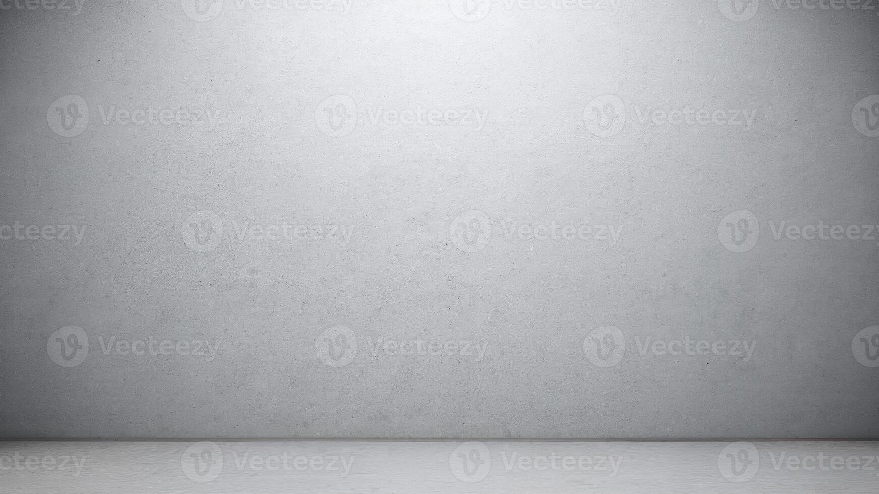 Empty Exposed Concrete Wall and Asphalt Floor photo