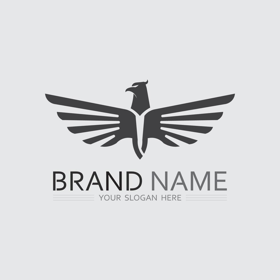 Wing Icon with Abstract Lines for Corporate Logo, Business App, or Aviation Branding vector