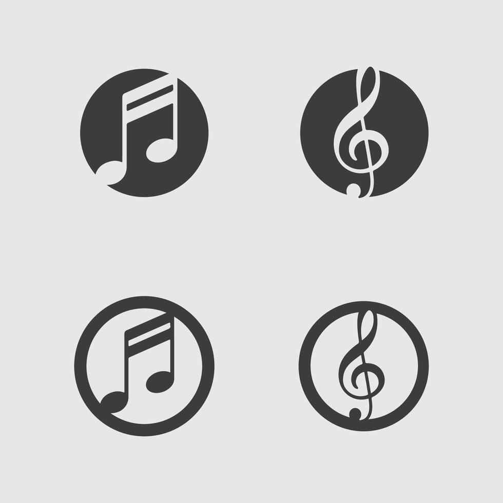 Simple yet impactful icon design for music lovers vector