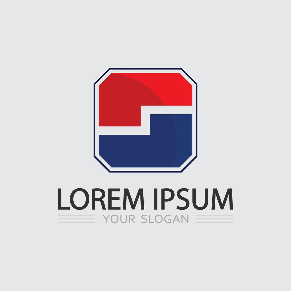 Metallic Letter S with Industrial Texture for Strong, Masculine, or Automotive Logo Identity vector