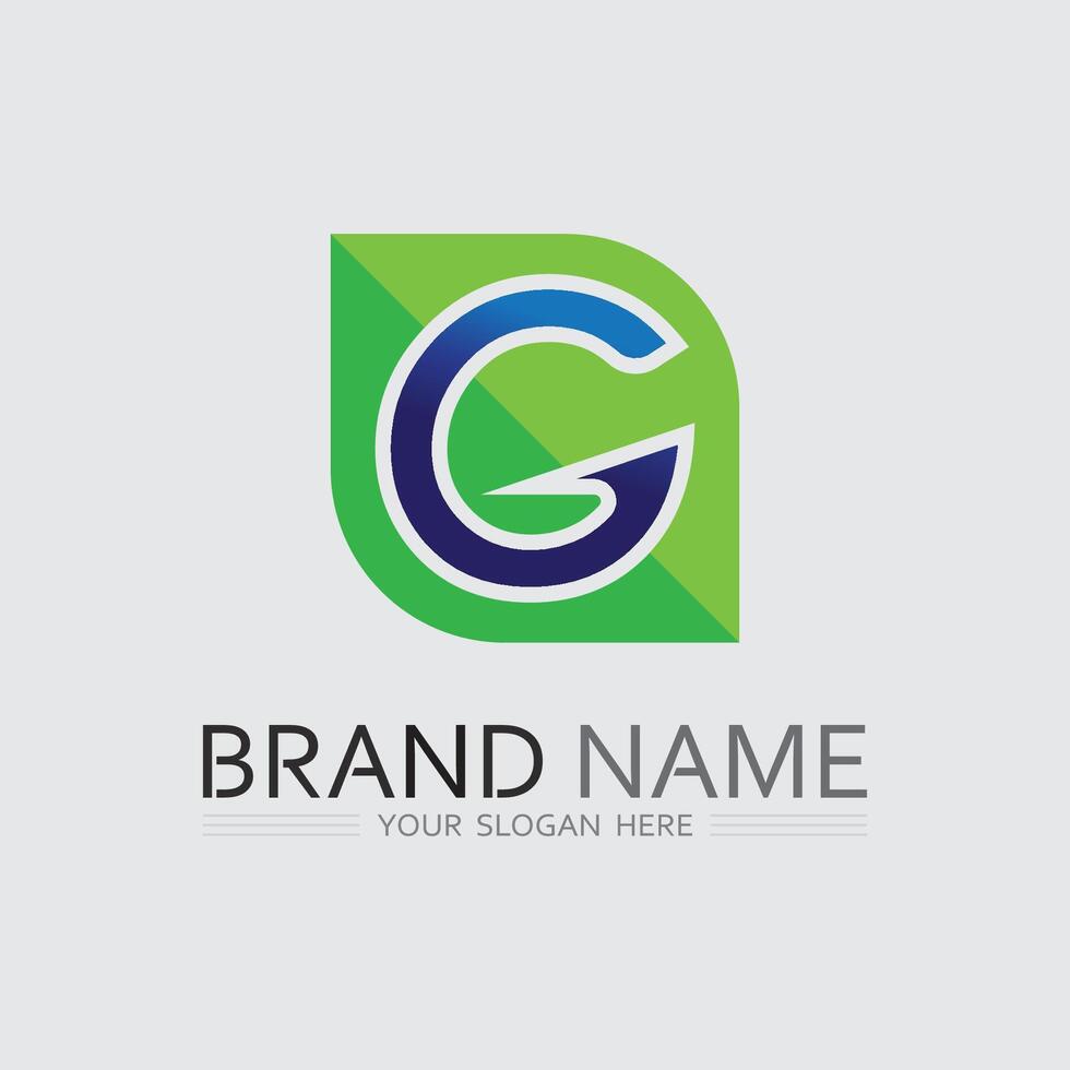 Classic Serif G Letter Logo for Vintage, Heritage, or Retro Style Brand Identity vector