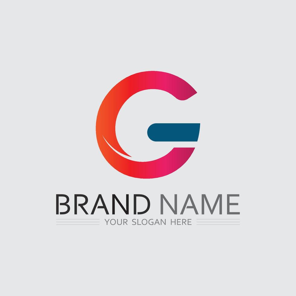 G Letter Logo with Dynamic Flow vector