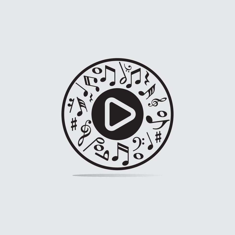 Music Icon for Audio Branding vector