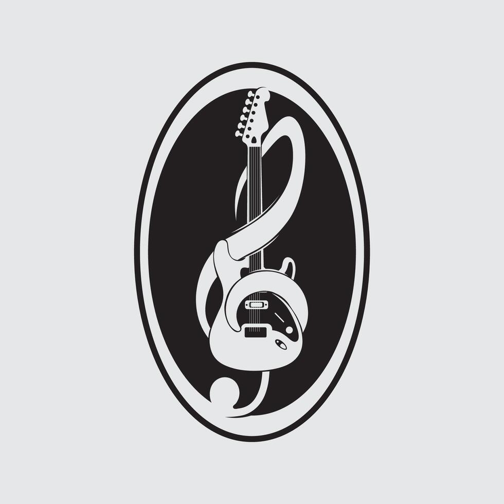 World Music Day Graphic with Guitar and Global Theme Elements for Branding and Promotion vector