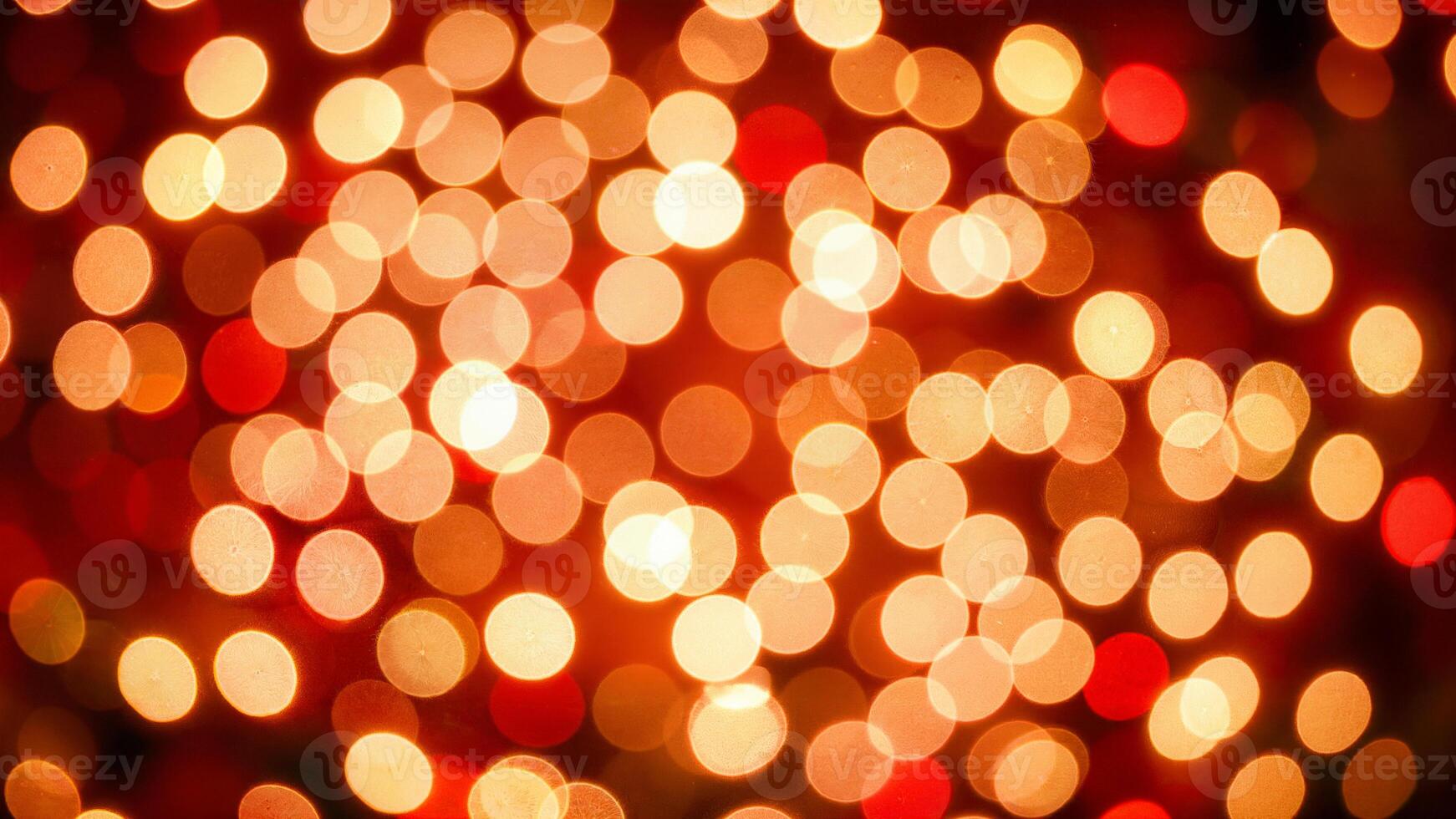 Abstract Multicolored Bokeh Lights Fractal Background photo