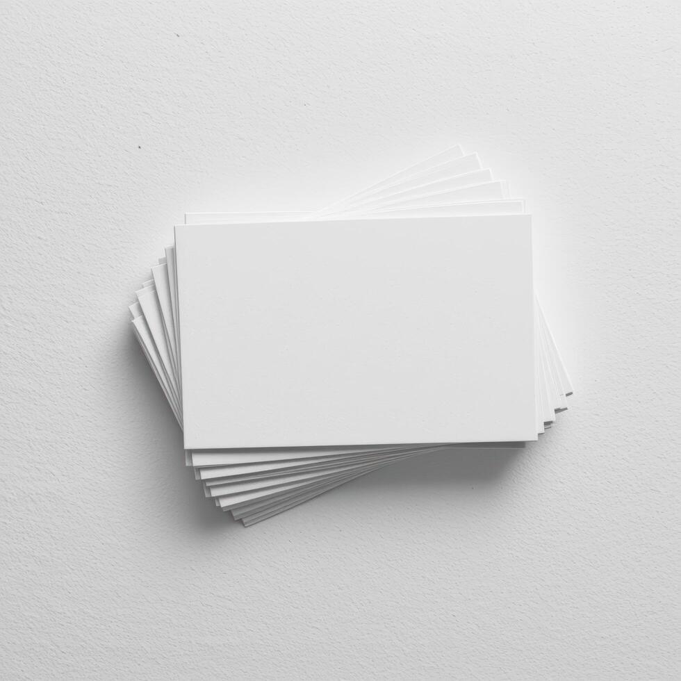Name Tag Set In White Scene photo