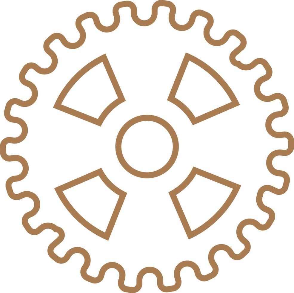 bicycle sprocket icon pack vector