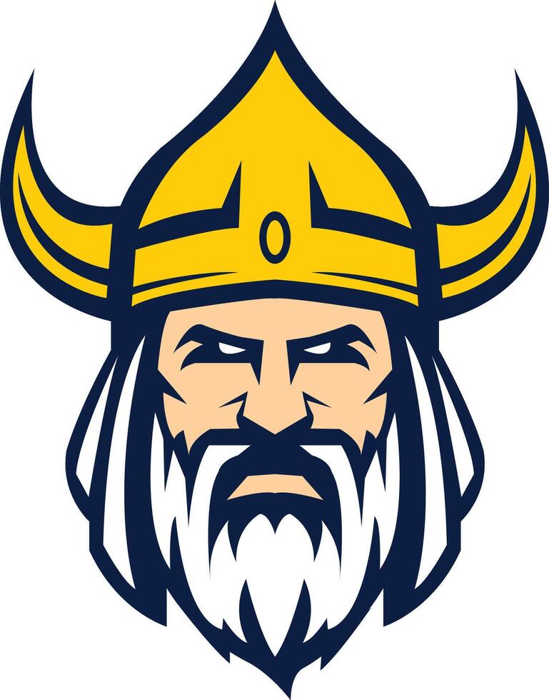 warrior helmet logo design vector