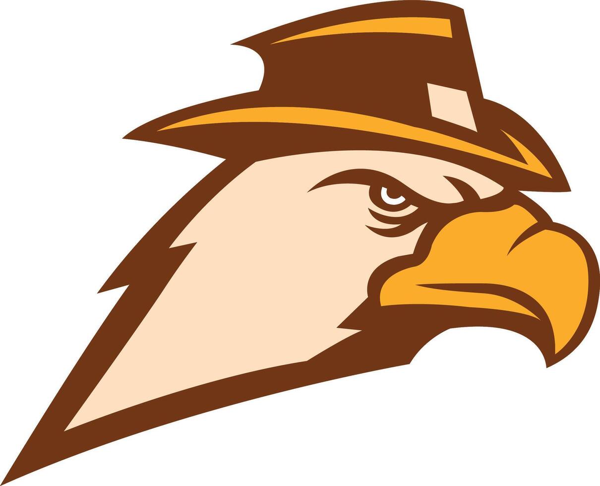 bird of prey mascot set vector