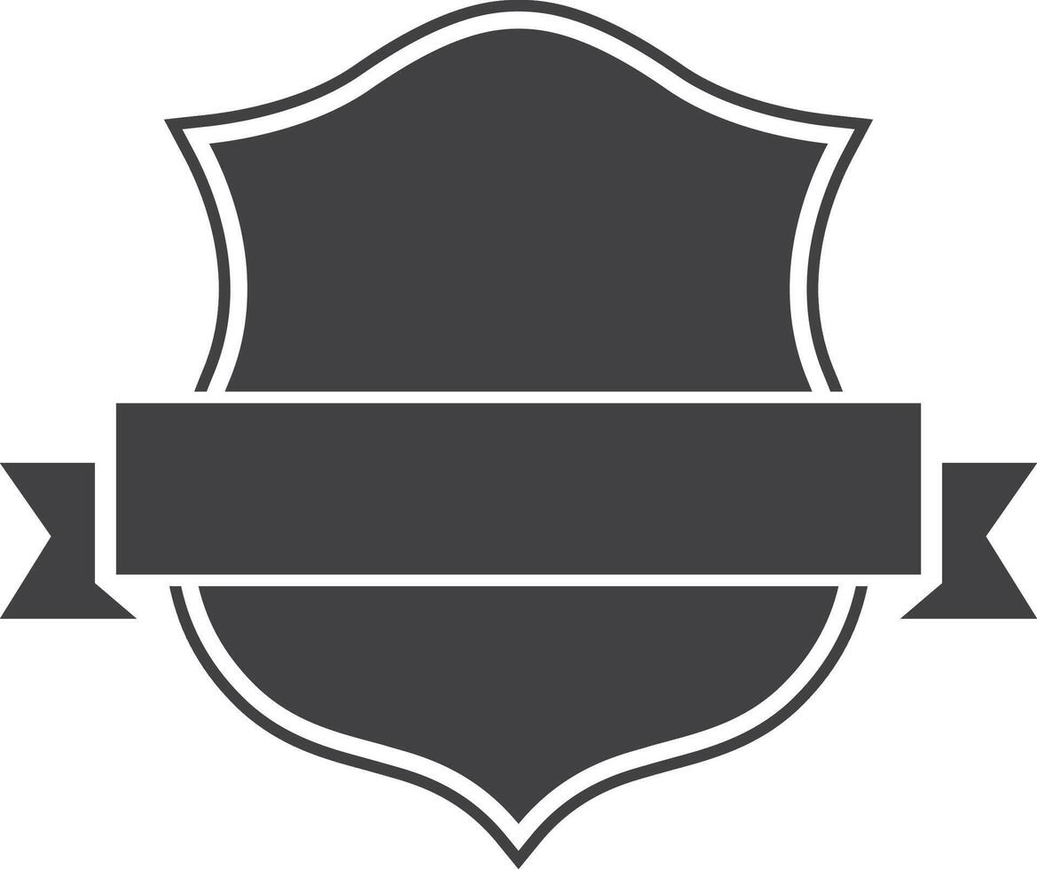 badge collection with banners vector