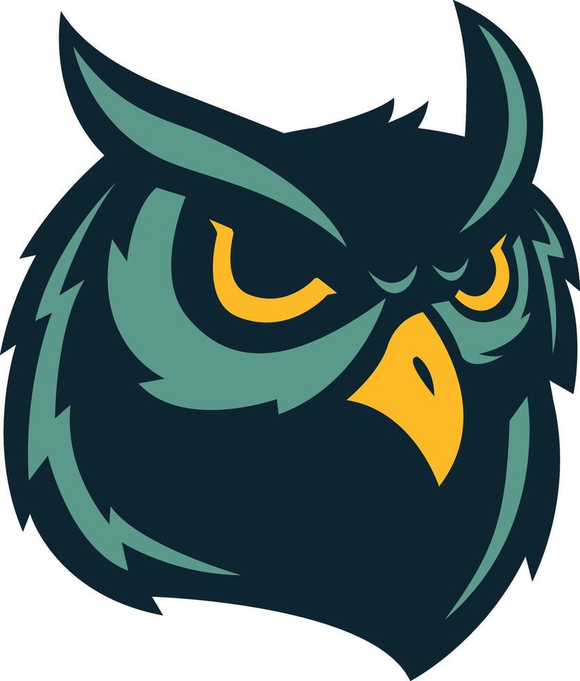 night owl symbol icons vector
