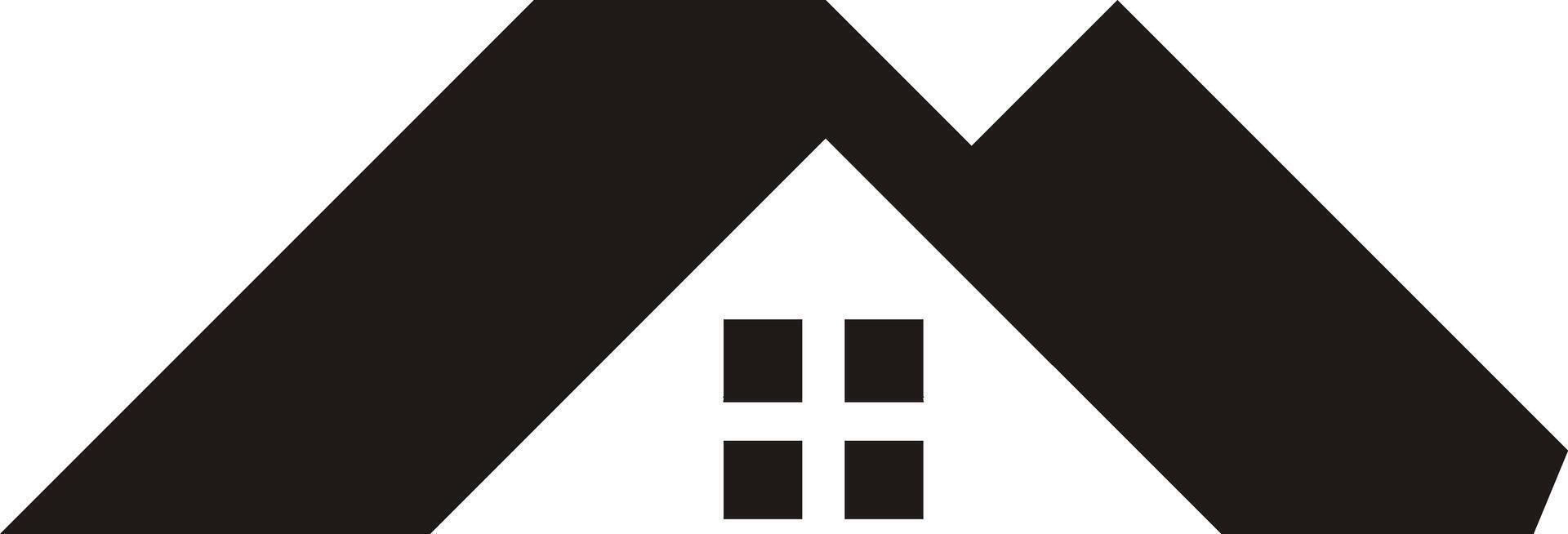 rooftop silhouette icon bundle vector