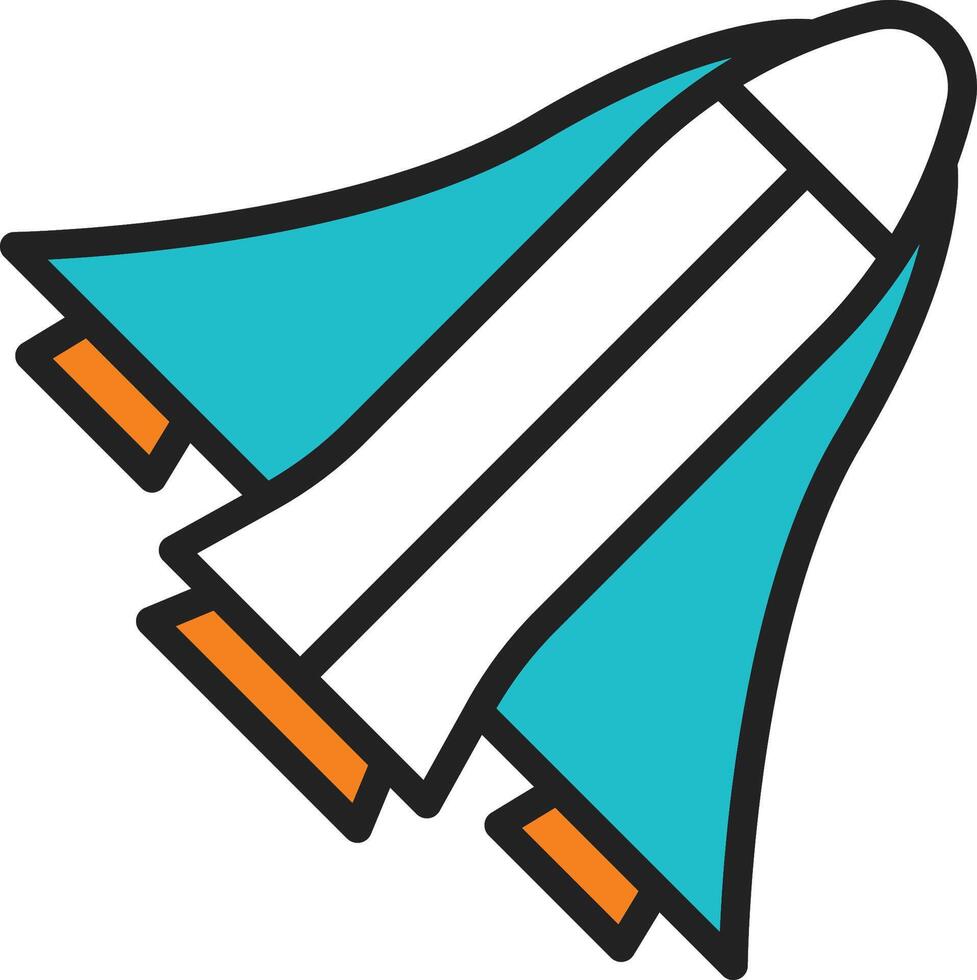 space adventure cartoon icons vector