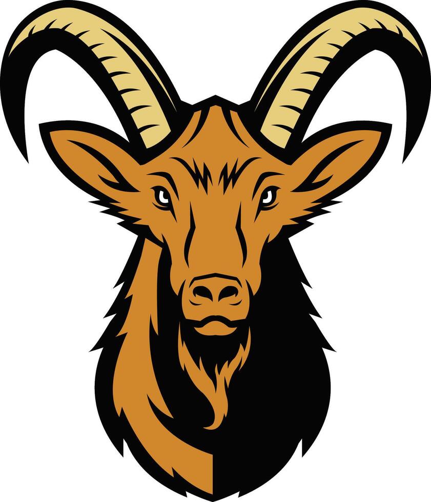 rams mascot logo set vector
