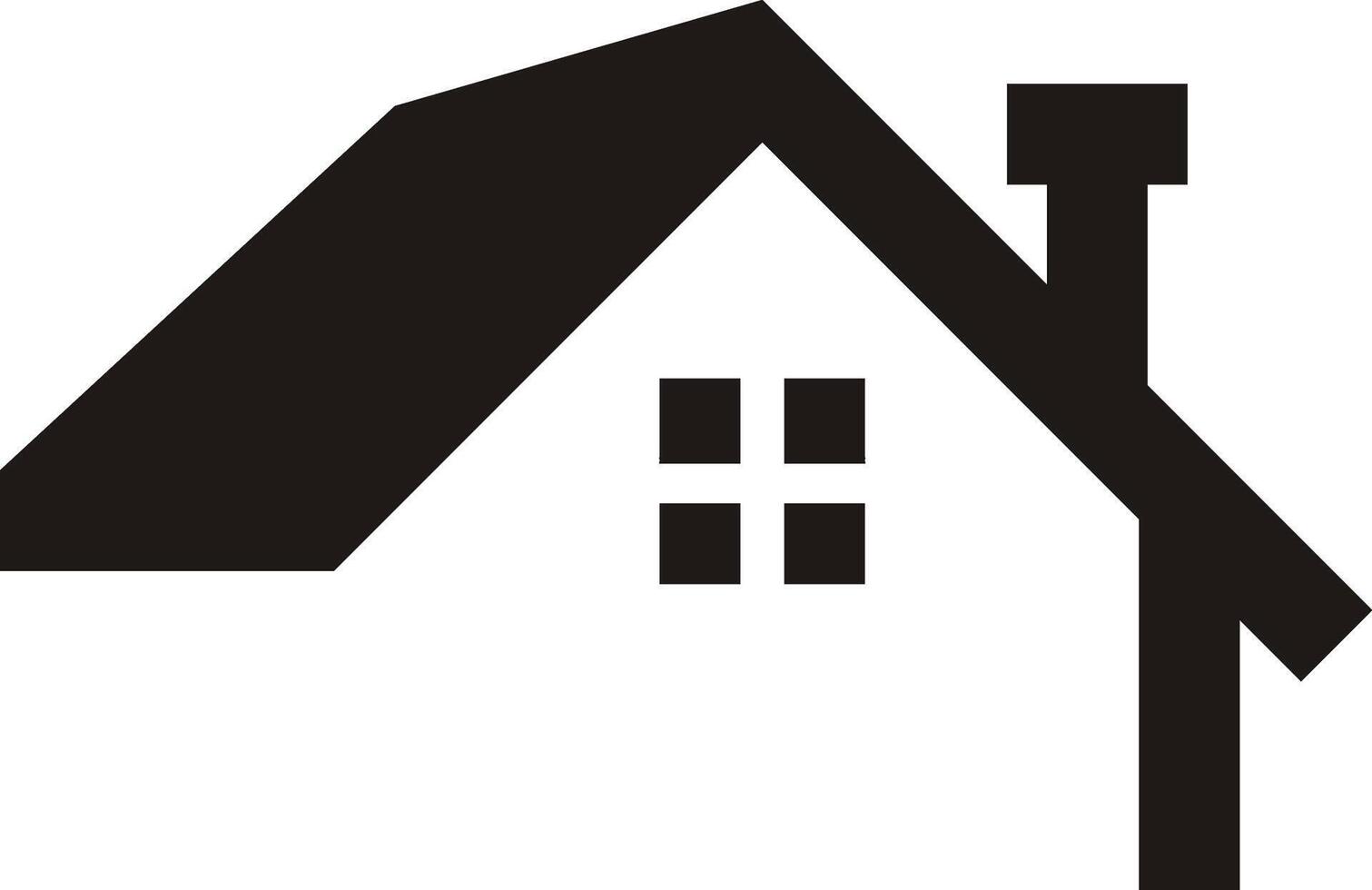 rooftop icons collection vector
