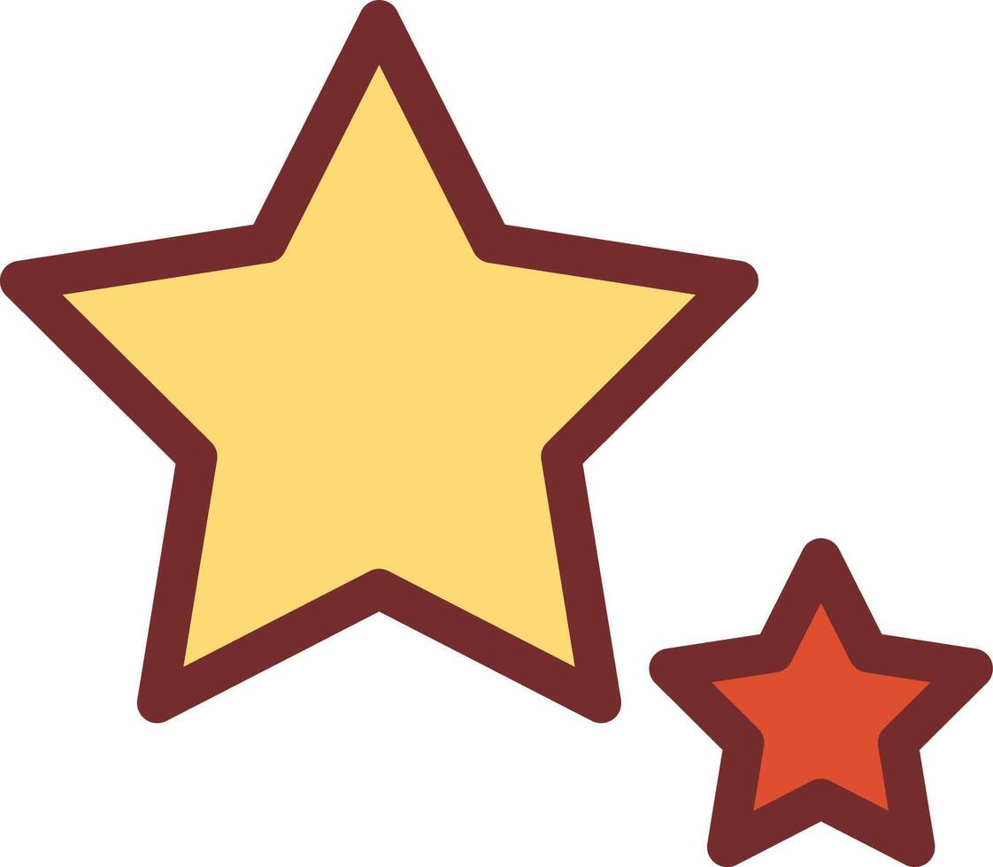 planet and star icons vector