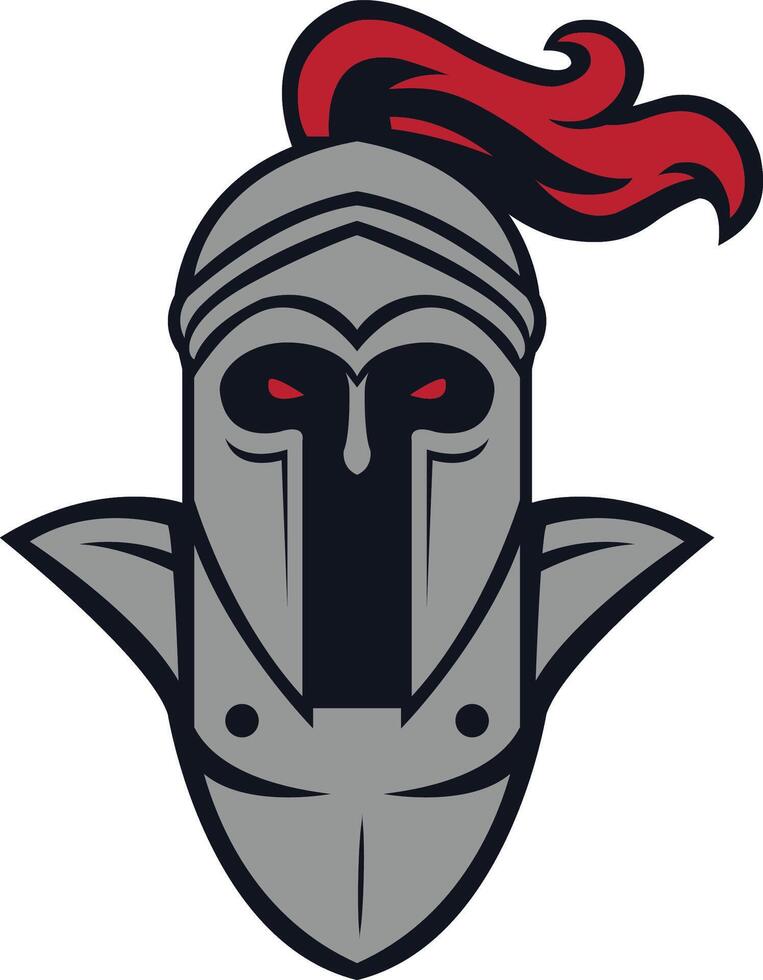 sports knight badge icon vector