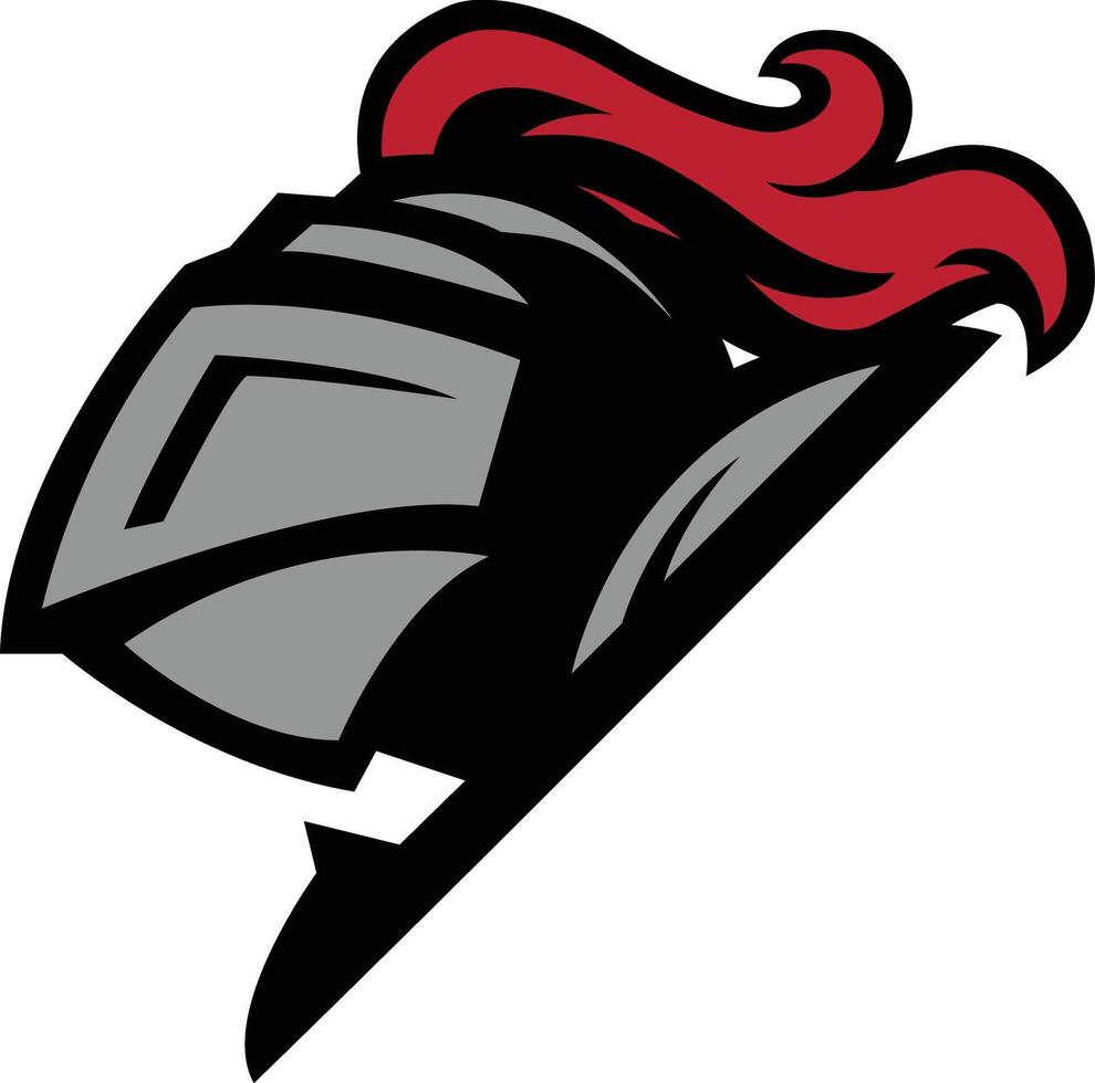 knight mascot set vector