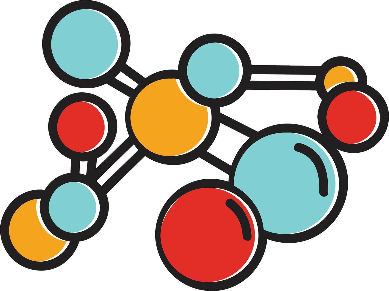 science fair event icons vector