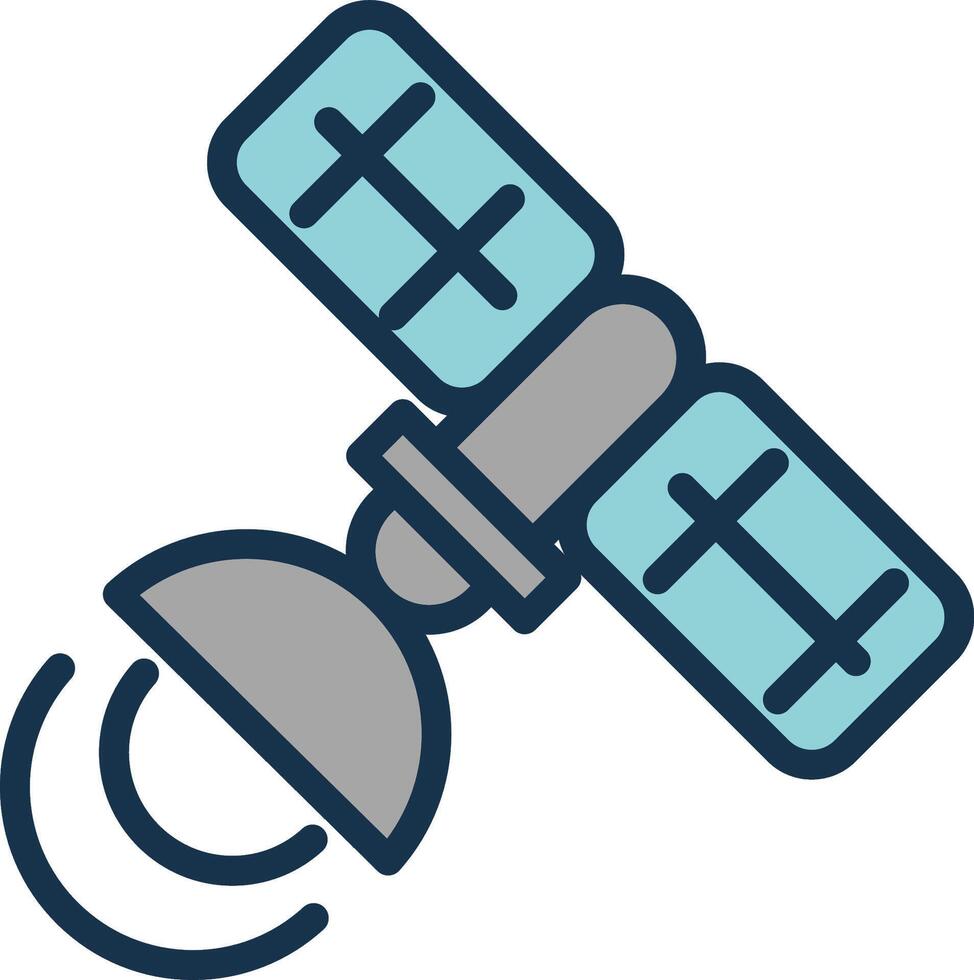 planet and atom icons vector