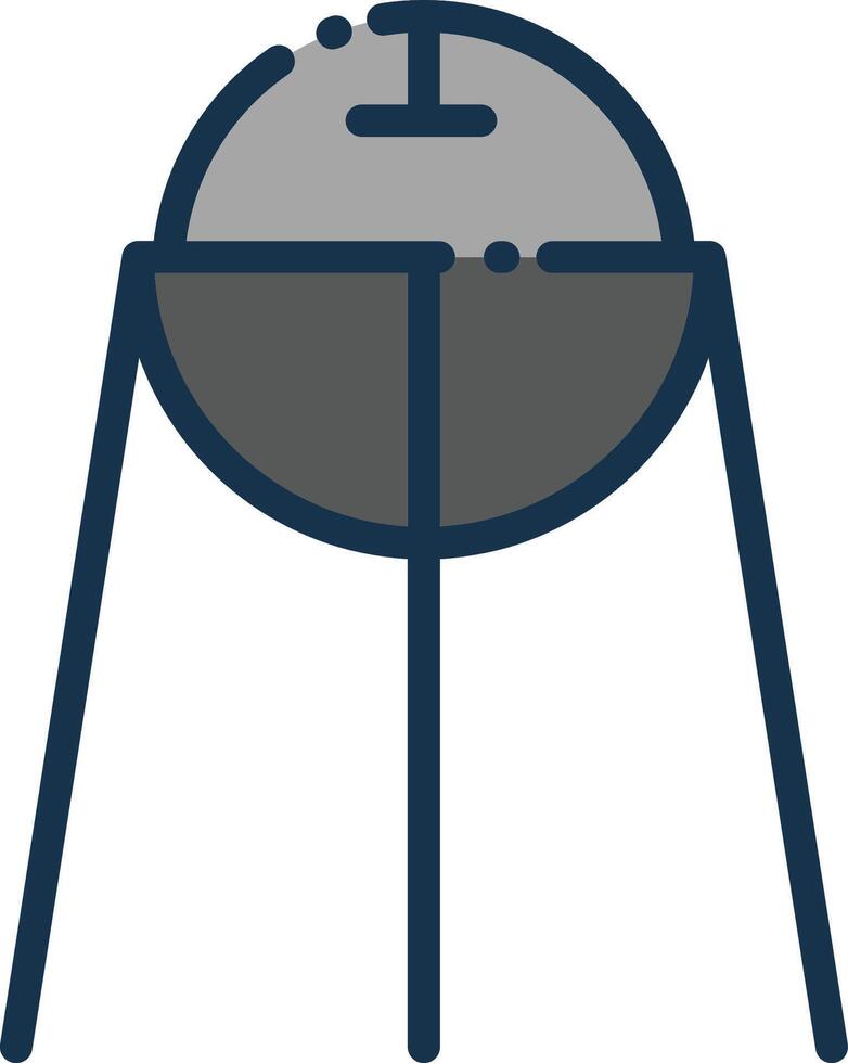 space object icon bundle vector