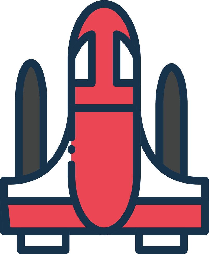 galactic science icon pack vector