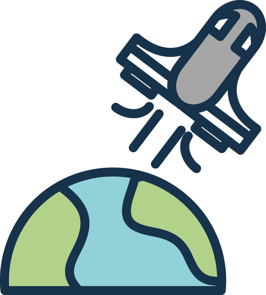 cosmic research icon set vector