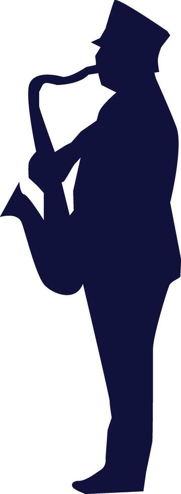 marching musician silhouette icons vector