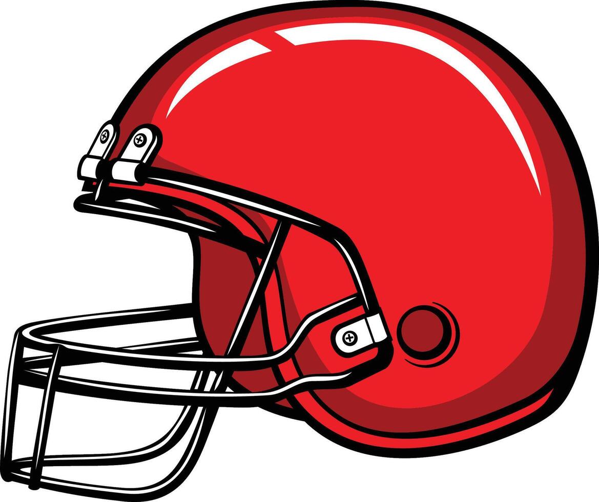 football helmet icon set vector