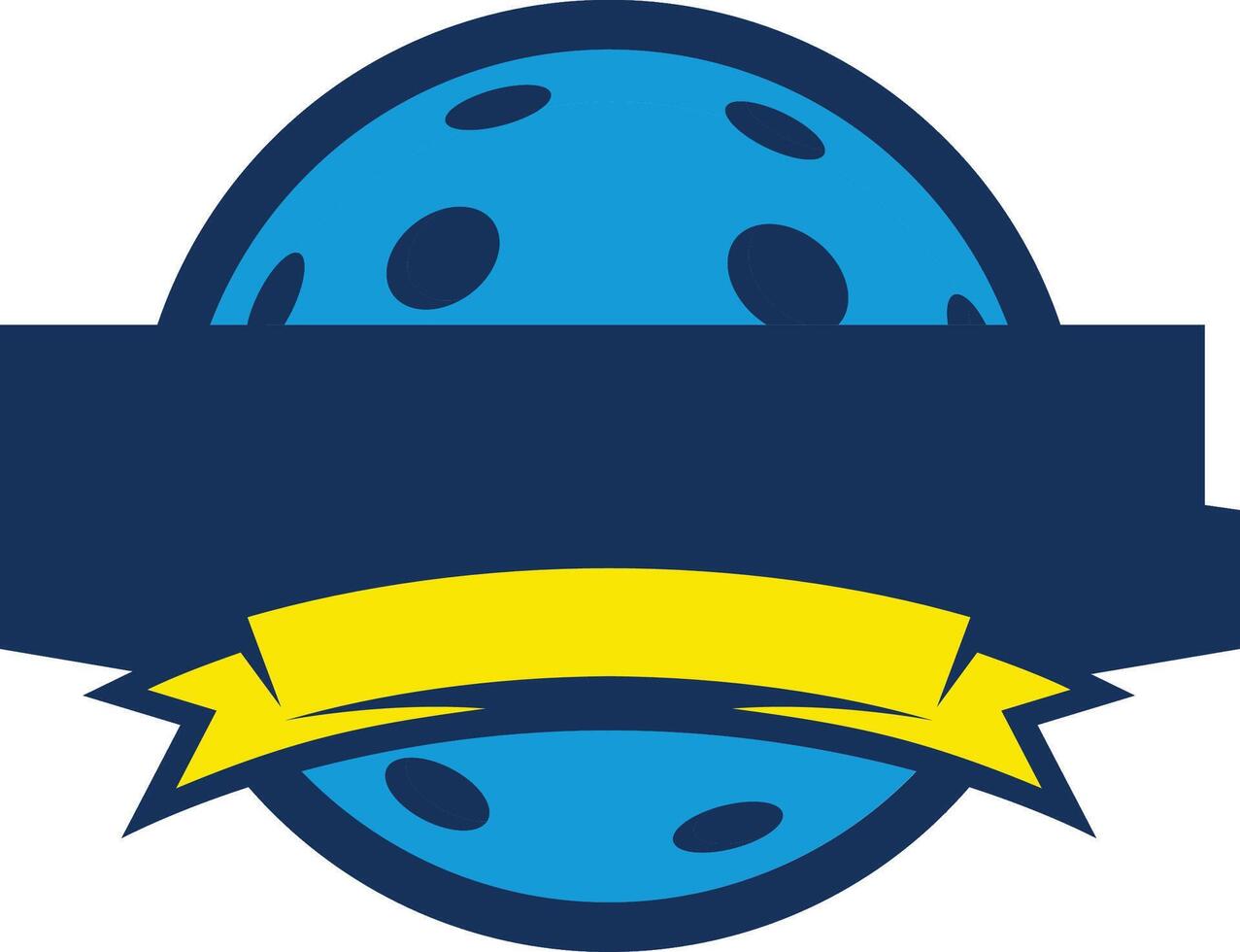 pickleball community badge vector